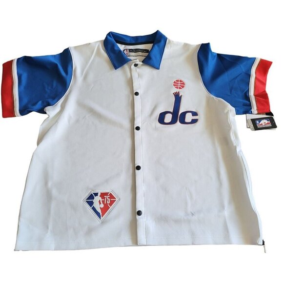 Nike Washington Wizards 21-22 City Edition Shooting‎ Jacket DA8062-100 Size XL - Picture 1 of 8